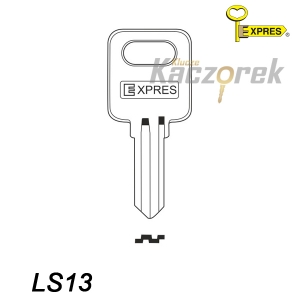 Expres 097 - klucz surowy mosiężny - LS13